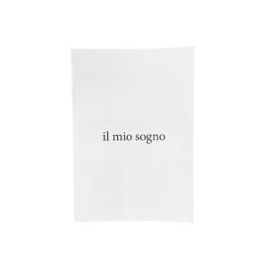 Il mio sogno Giacomo Calò